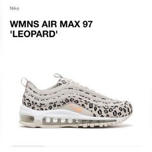 Nike women air max 97 leopard